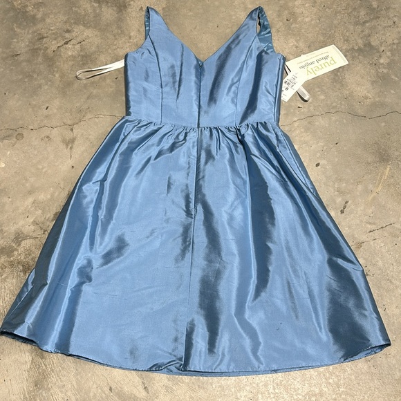 (French Blue) Alfred‎ Angelo Size 6 Women's Short Formal Dress / Vv-7 / NWT - Picture 4 of 8
